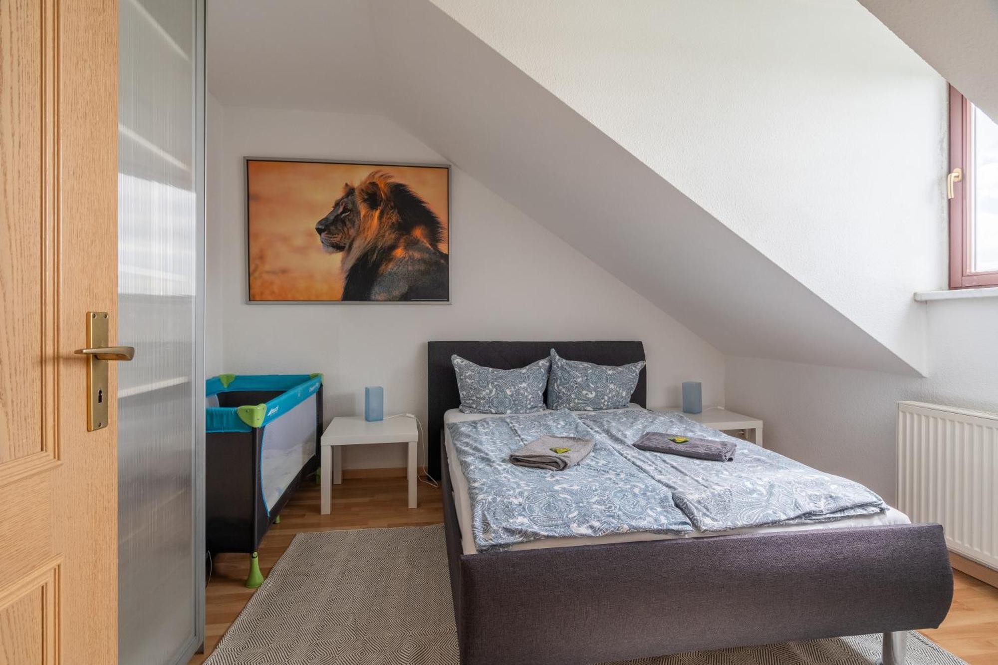 Gemuetliche Dachgeschosswohnung -Waldstrassenviertel Лейпциг Экстерьер фото